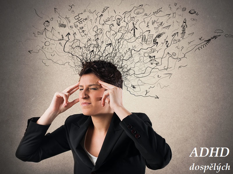 hyperaktivita dospelych ADHD dospelych priznaky projevy symptomy