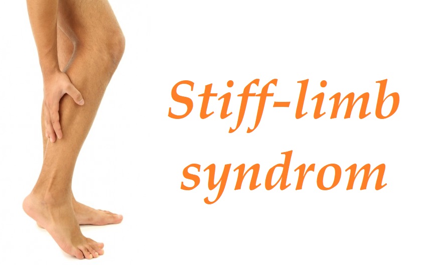 stiff limb syndrom priznaky projevy symptomy pricina lecba